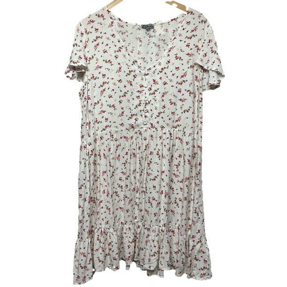 J for Justify‎ Floral Dress 1X Boho Cottagecore Country Western Style Dress - Picture 9 of 16